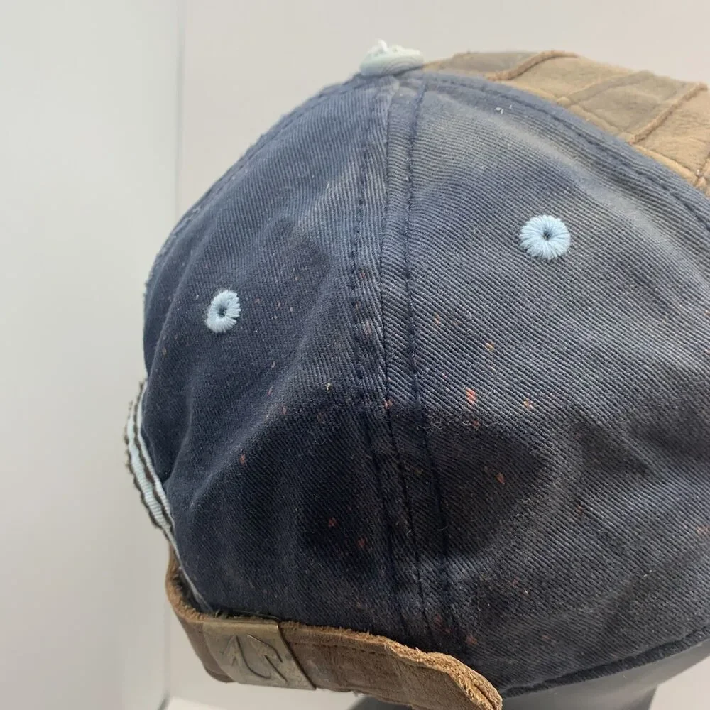 Vintage True Religion Sun Rays Leather Strapback Rare‎ Distressed Baseball Hat